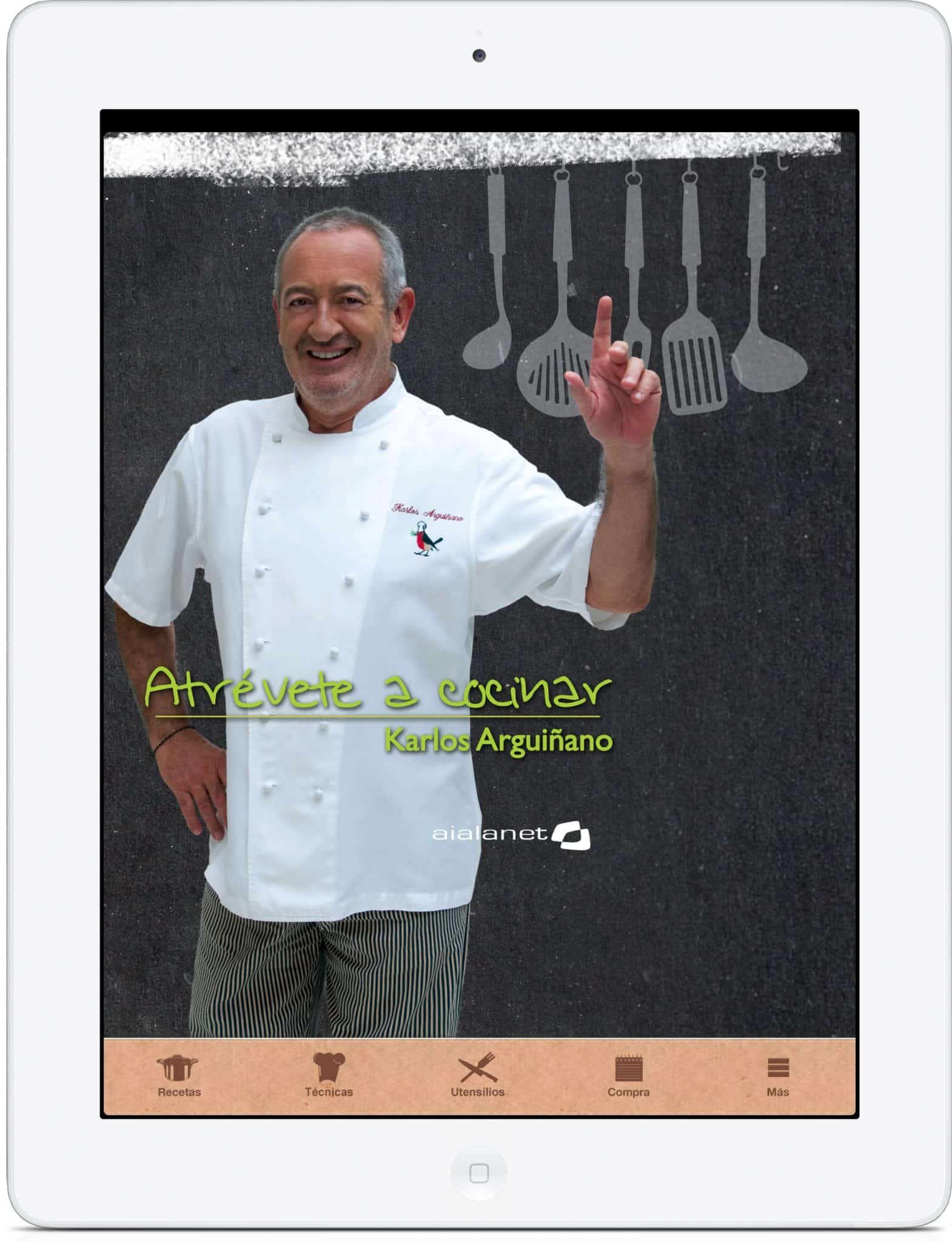 Nueva aplicación para Karlos Arguiñano