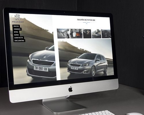 Landing Page Peugeot Vitoria