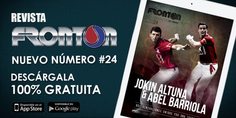 Portada de una de nuestras revistas digitales: Frontón