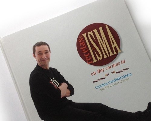 Diseño gráfico del libro Las recetas de Isma Prados