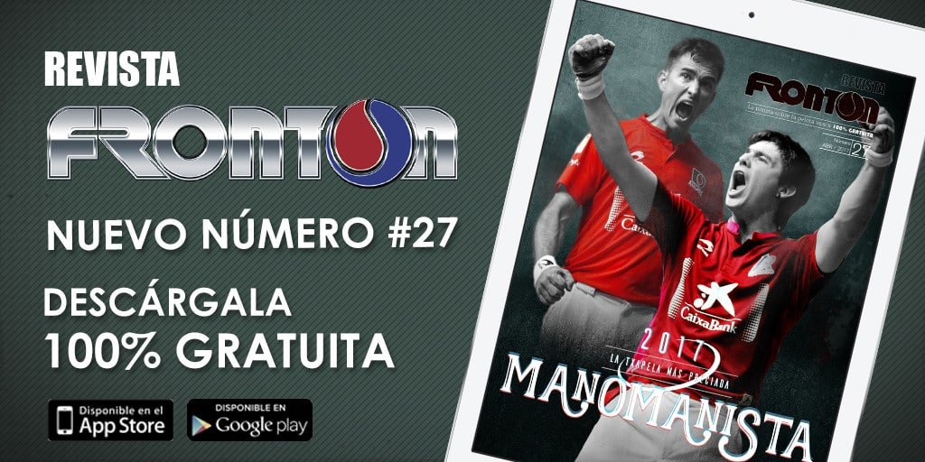 Nuevo número de la revista frontón: especial manomanista
