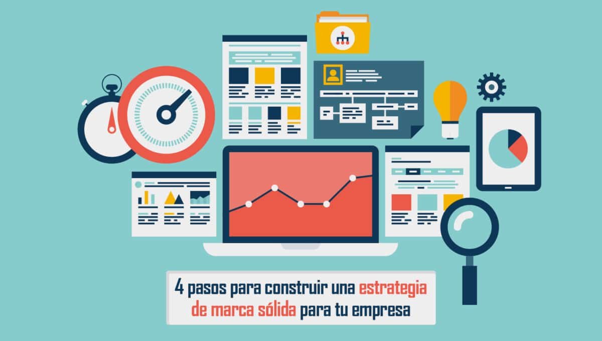 4 pasos para construir una estrategia de marca sólida para tu empresa