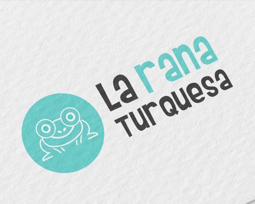 Restyling de marca «La Rana Turquesa»