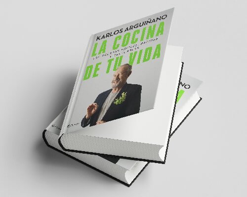Diseño del libro de Karlos Arguiñano «La Cocina de tu vida»
