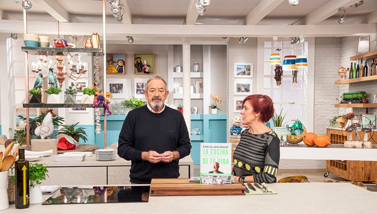 Karlos Arguiñano y “La Cocina de tu Vida”, diseñado por Burman.