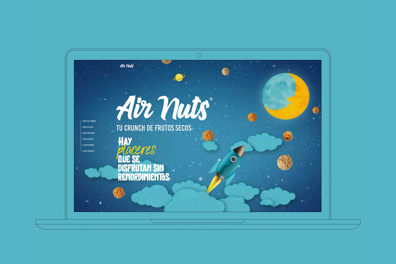 Desarrollo de una nueva web para Air Nuts
